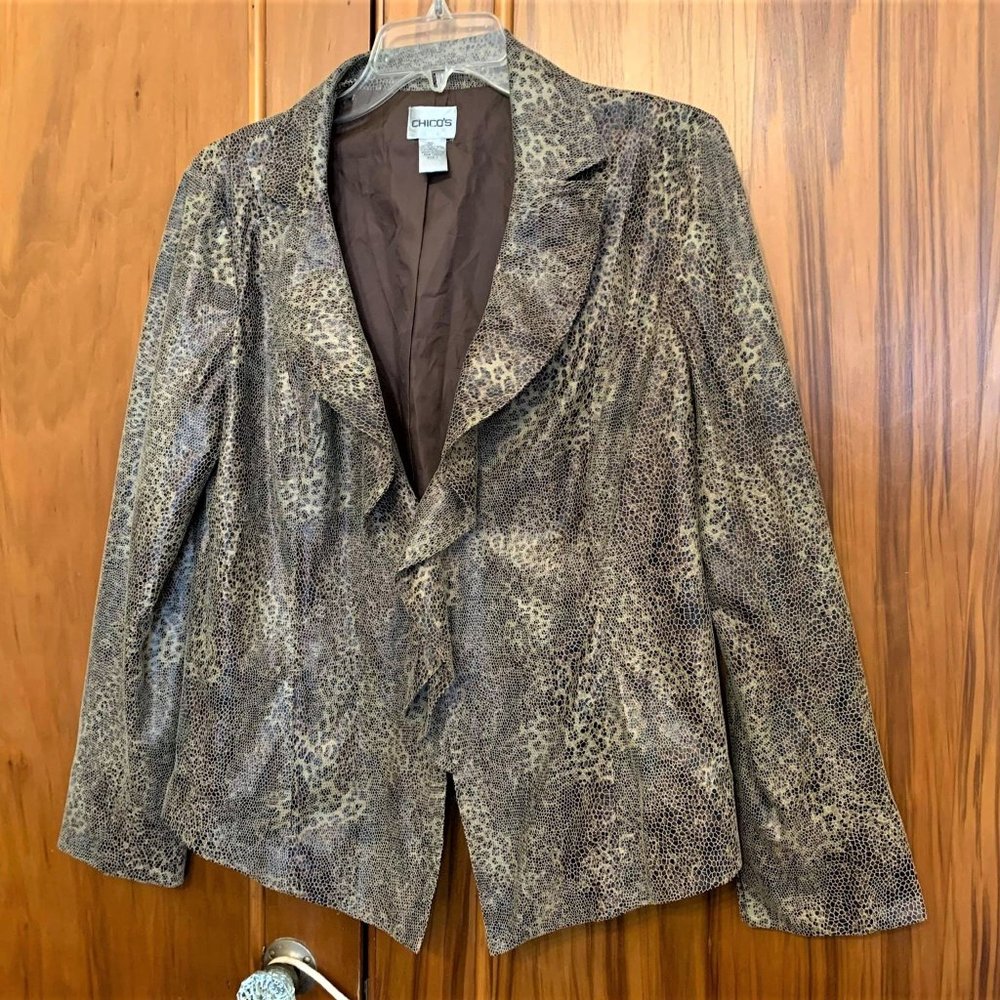 Chico's Snake Jacket